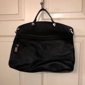 Black furla handbag